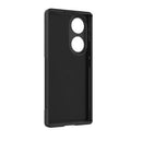 For Honor 70 5G Magic Shield TPU + Flannel Phone Case(Dark Green)