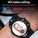 Q999 1.6 inch TFT Screen 4G Smart Watch Android 9.0 with Flip Camera 4GB+64GB(Black)