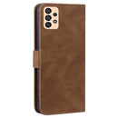 For Samsung Galaxy A53 5G Geometric Mandala Embossed Leather Phone Case(Brown)