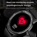 Q669 1.28 inch TFT Screen Smart Watch, Support Real-time Heart Rate Measurement(Black)