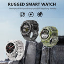 Q666K 1.28 inch TFT Screen Rugged Smart Watch(White)