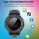 Q666K 1.28 inch TFT Screen Rugged Smart Watch(Green)