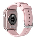 Q28 Pro 1.8 inch Screen Smart Watch, 64Mb+128Mb, Support Heart Rate Monitoring / Bluetooth Calling / Blood Oxygen Monitoring(Rose Gold)