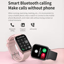 Q28 Pro 1.8 inch Screen Smart Watch, 64Mb+128Mb, Support Heart Rate Monitoring / Bluetooth Calling / Blood Oxygen Monitoring(Black)