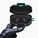 For Jabra Elite 7 Pro / 7 Active Wireless Earphone TPU + PC Protective Case with Hook(Green)
