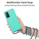 For Xiaomi Redmi Note 11 Pro International Edition Wheat Straw Material + TPU Protective Case with Lanyard(Green)