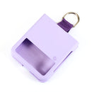 For Samsung Galaxy Z Flip4 Macaron Color Silicone Soft Phone Case(Blue)