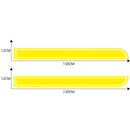 D-623 Car Modified Hood Decorative Sticker(Yellow)