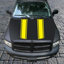 D-623 Car Modified Hood Decorative Sticker(Yellow)