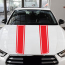 D-623 Car Modified Hood Decorative Sticker(Red)