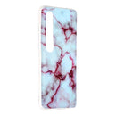 For Xiaomi Mi 10 Marble Pattern Soft TPU Protective Case(Red)