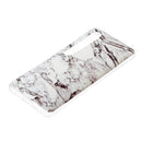 For Xiaomi Mi 10 Marble Pattern Soft TPU Protective Case(White)