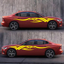 2 PCS/Set D-731 Totem Pattern Car Modified Decorative Sticker(Yellow)
