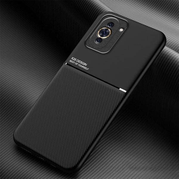 For Huawei Nova 10 Classic Tilt Magnetic PC + TPU Phone Case(Black)