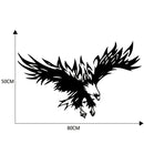 D-733 Eagle Pattern Car Modified Hood Decorative Sticker(Black)