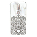 For Nokia 7.1 Marble Pattern Soft TPU Protective Case(Mandala)