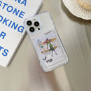 For iPhone 14 Pro Transparent Card Slot Shockproof TPU Phone Case