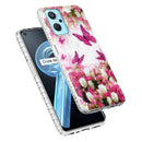 For Realme 9i / A36 / A76 / A96 4G International Edition / K10 4G 2.0mm Airbag Shockproof TPU Phone Case(Dancing Butterflies)
