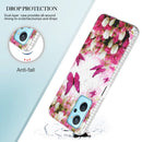 For Realme 9i / A36 / A76 / A96 4G International Edition / K10 4G 2.0mm Airbag Shockproof TPU Phone Case(Dancing Butterflies)