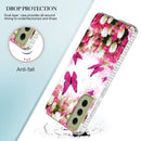 For Samsung Galaxy S21 FE 5G 2.0mm Airbag Shockproof TPU Phone Case(Dancing Butterflies)