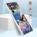 For Samsung Galaxy S22 Ultra 5G 2.0mm Airbag Shockproof TPU Phone Case(Whale)