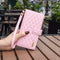 For Samsung Galaxy S21 Ultra 5G Diamond Lattice Zipper Wallet Leather Flip Phone Case(Pink)