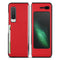 For Galaxy Fold / W2020 Shockproof Full Coverage Litchi Texture Leather Case with Card Slot(Red)
