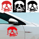 D-774 Evil Skull Pattern Car Modified Decorative Sticker(Red)