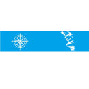D-864 Compass Pattern Car Modified Decorative Sticker(Blue)