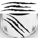 D-865 Claw Scratches Pattern Car Modified Decorative Sticker(Black)