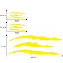 D-865 Claw Scratches Pattern Car Modified Decorative Sticker(Yellow)