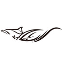 D-905 Animal Pattern Car Modified Decorative Sticker(Black)