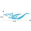 D-905 Animal Pattern Car Modified Decorative Sticker(Blue)