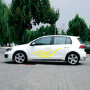 D-905 Animal Pattern Car Modified Decorative Sticker(Yellow)