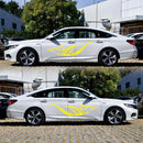 D-905 Animal Pattern Car Modified Decorative Sticker(Yellow)