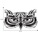 D-921 Eagle Totem Pattern Car Modified Decorative Sticker(Black)
