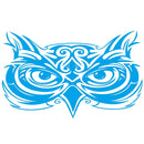 D-921 Eagle Totem Pattern Car Modified Decorative Sticker(Blue)