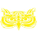 D-921 Eagle Totem Pattern Car Modified Decorative Sticker(Yellow)