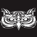 D-921 Eagle Totem Pattern Car Modified Decorative Sticker(White)