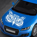 D-921 Eagle Totem Pattern Car Modified Decorative Sticker(White)