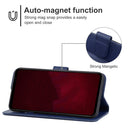 For Asus ROG Phone 6 Leather Phone Case(Blue)