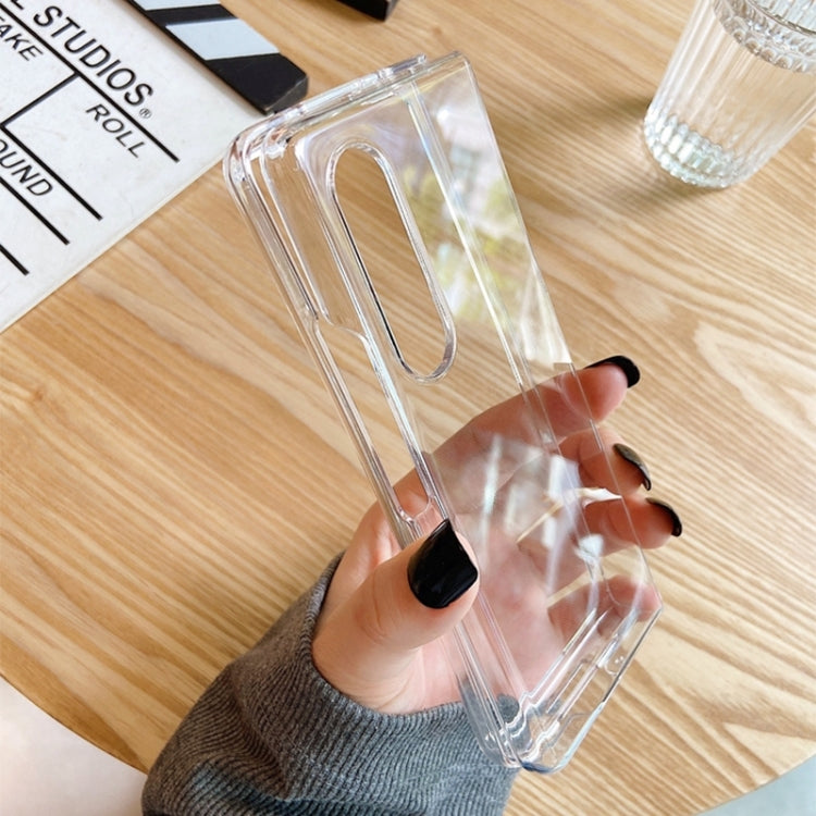 For Samsung Galaxy Z Fold4 Transparent Shockproof PC Protective Case