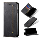 For Huawei Enjoy 50 4G / Nova Y70 Plus / Nova Y70 4G UItra Denim Texture Casual Style Leather Phone Case(Black)