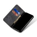 For Huawei Enjoy 50 4G / Nova Y70 Plus / Nova Y70 4G UItra Denim Texture Casual Style Leather Phone Case(Black)