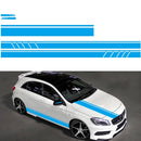 D-930 Lines Pattern Car Modified Decorative Sticker(Blue)