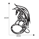 D-931 Pterosaur Pattern Car Modified Decorative Sticker(Black)