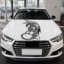 D-931 Pterosaur Pattern Car Modified Decorative Sticker(Black)