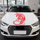 D-931 Pterosaur Pattern Car Modified Decorative Sticker(Red)