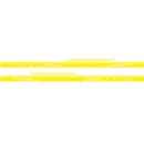 2 PCS/Set D-932 Stripe Pattern Car Modified Decorative Sticker(Yellow)