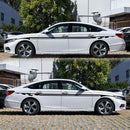 2 PCS/Set D-934 Waistline Pattern Car Modified Decorative Sticker(Black)